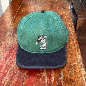 NIKE x DISNEY Mickey Mouse Golf 90s Strapback Hat Baseball Cap Vintage